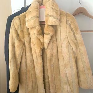 Juicy Couture faux fur coat size: small